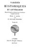 [Gutenberg 47468] • Variétés Historiques et Littéraires (02/10) / Recueil de pièces volantes rares et curieuses en prose et en vers